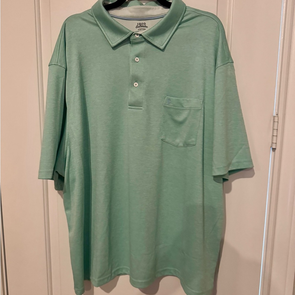 Men's Izod Green Polo Shirt
